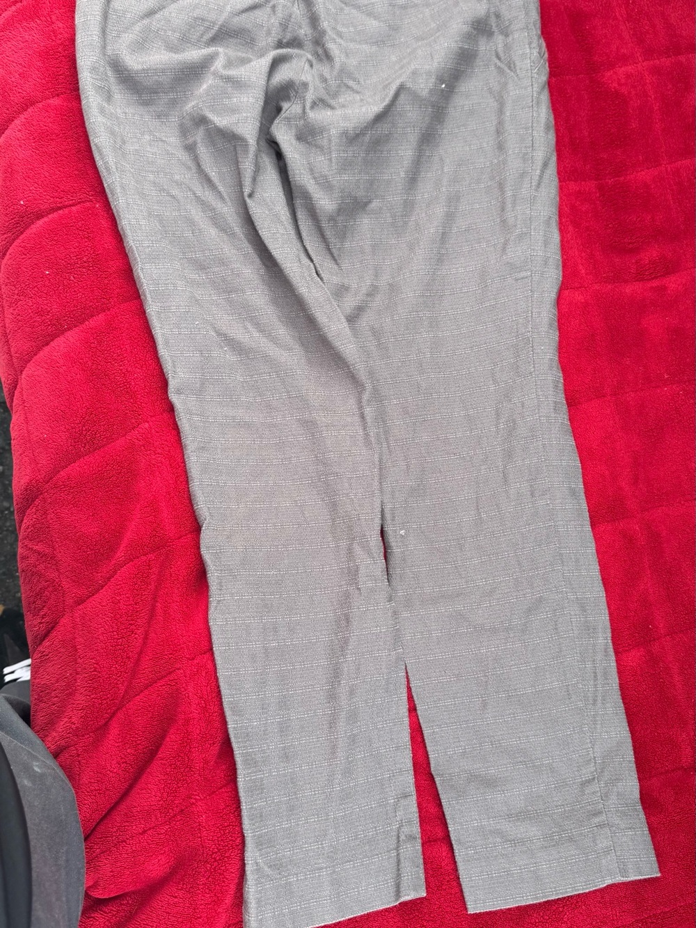Gray Men’s Dress Pants - Classic Straight Fit